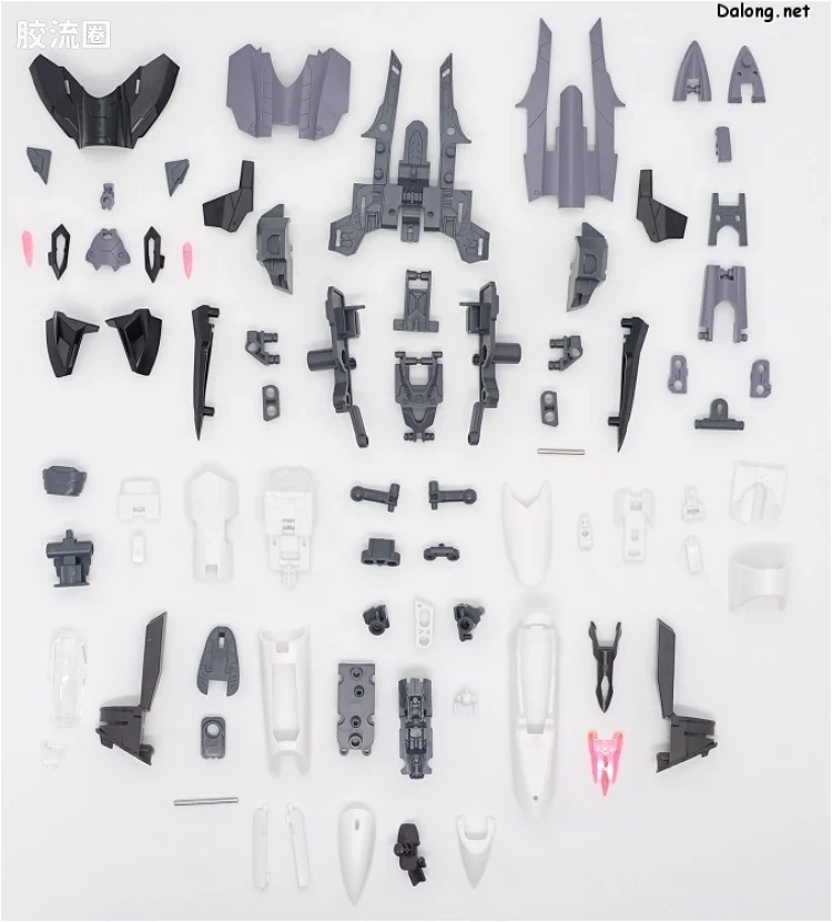 万代超时空要塞系列拼装模型 1比72 VF-31F 齐格飞/Lil Draken装备(疾风·因梅尔曼机) - 图片
